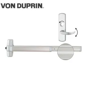 Von Duprin - 99L-17 3 - Rim Exit Device with Classroom Lever - Grooved - Aluminum - 3 Foot