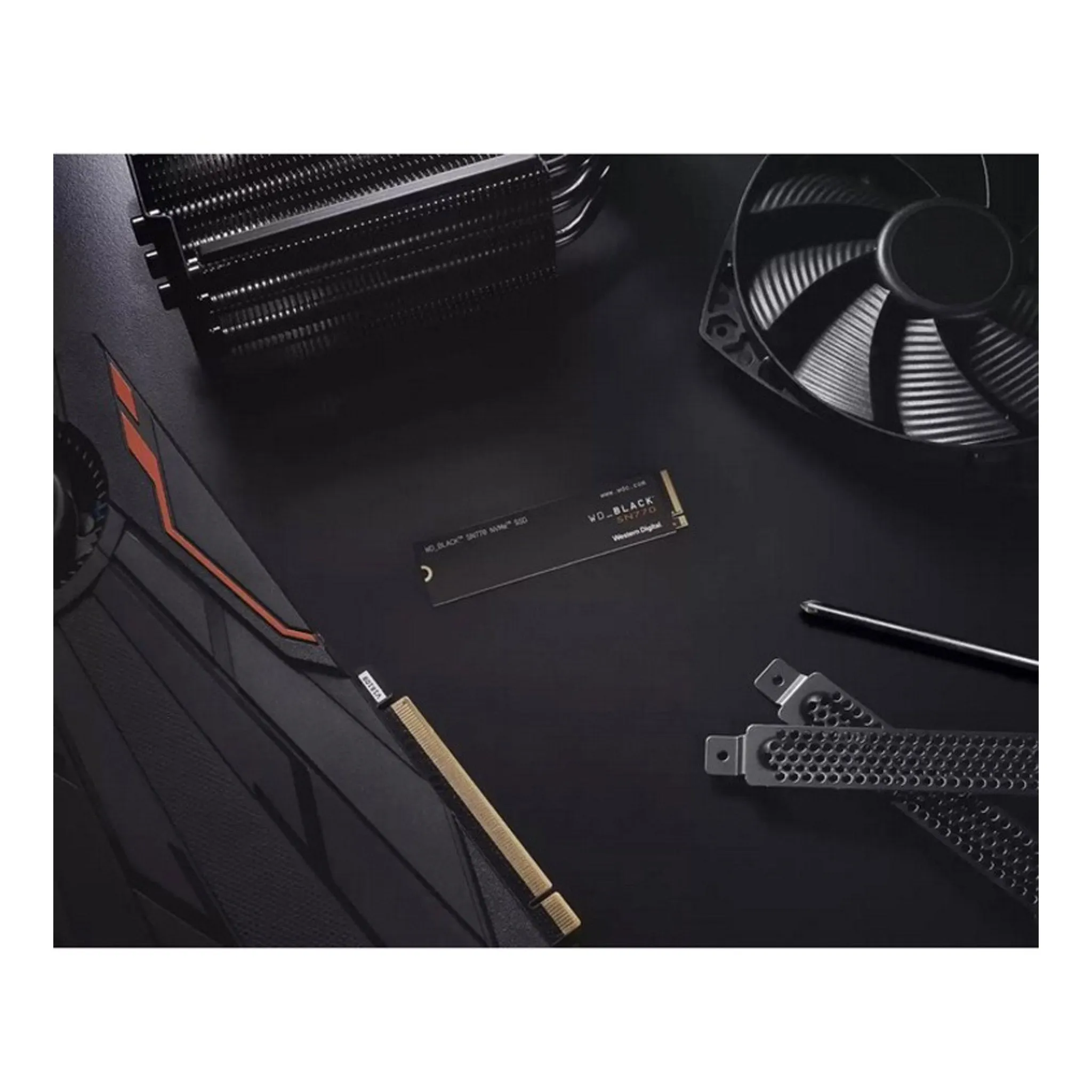 Western Digital WDS200T3X0E 2TB M.2 2280 PCIe NVMe WD Black SN770 Solid State Drive
