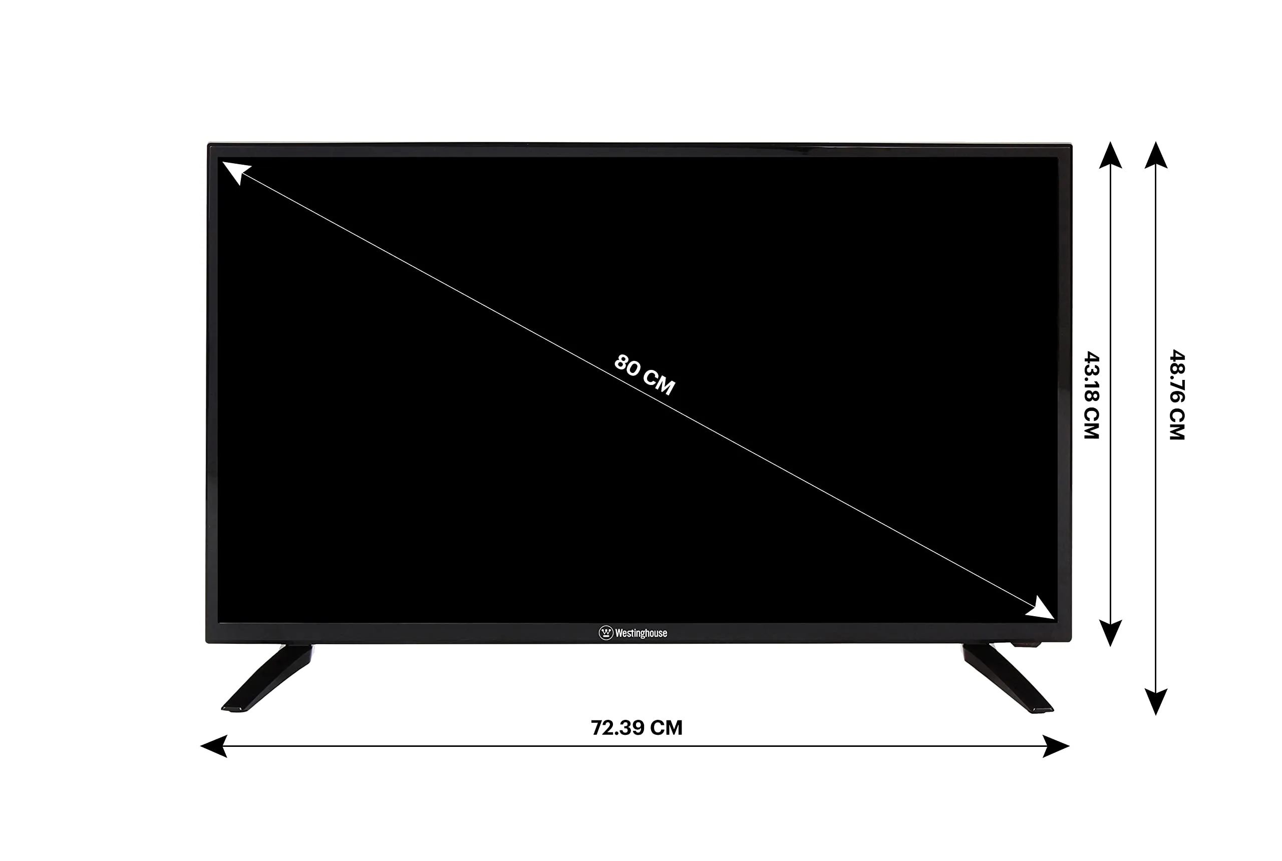 Westinghouse 80 cm (32 inches) HD Ready LED TV WH32PL09 (Black)
