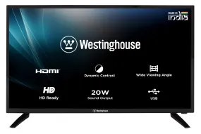 Westinghouse 80 cm (32 inches) HD Ready LED TV WH32PL09 (Black)