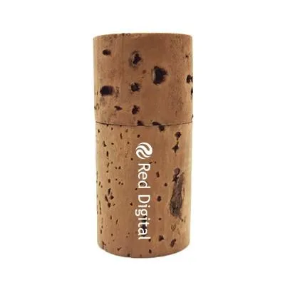 Wine Cork Recycled Wood USB Flash Drive